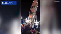 Ten-year-old girl dies as carriage flies off a Ferris wheel and crashes