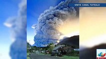 Erupción del Volcán de Fuego en Guatemala