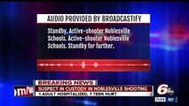 Initial emergency dispatch to active shooter situation at Noblesville