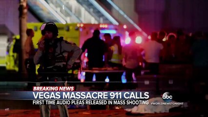 911 calls reveal concertgoers’ terror during Las Vegas massacre