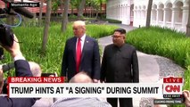 Trump muestra a Kim Jong-un el interior de 'La Bestia', su limusina