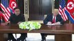 Kim and Trump sign joint agreement at close of Singapore summit