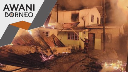 Lapan rumah di Kampung Haji Baki dijilat api
