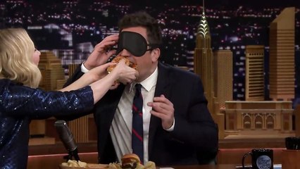 Cate Blanchett Gives Jimmy a Blind Burger Taste Test