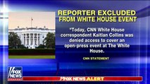 Reportera de CNN excluido del anuncio comercial de Trump