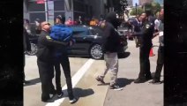 Nipsey Hussle Slaps Guy Outside BET Awards in Parking Dispute