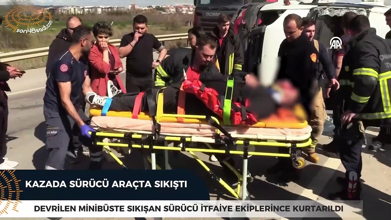 Ezine'de trafik kazası