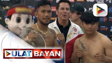 Bakbakan nina Pinoy Boxer Eumir Marcial at Thoedsak Sinam ng Thailand, tuloy na bukas