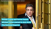 Trump And Michael Cohen Devised A Plan To Buy Dirt On Trump From The National Enquirer