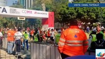 Mueren 2 corredores por infarto en el Medio Maratón de la CDMX