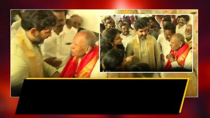 NTR Raju ను సత్కరించిన Chandrababu కుటుంబం | Telugu Oneindia