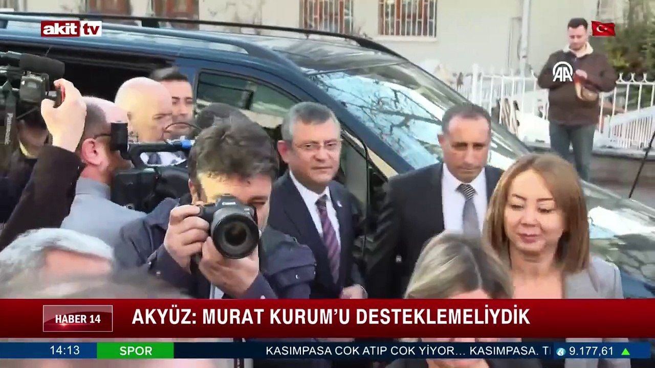 Akyüz; Murat Kurum'u desteklemeliydik