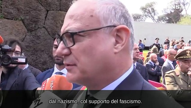 Fosse Ardeatine, Gualtieri: Ricorrenza dolorosa che unisce nei valori della Costituzione