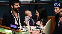 La Primera Ministra de Nueva Zelanda lleva a su bebé a la ONU