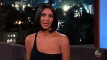 Kim Kardashian West habla con Jimmy Kimmel sobre su hermana