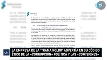 La empresa de la ‘trama Koldo’ advertía en su código ético de la «corrupción» política y las «comisiones»