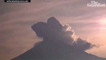 Mexico's Popocatépetl volcano erupts twice
