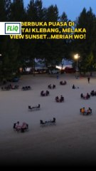 Sunset di Pantai Klebang