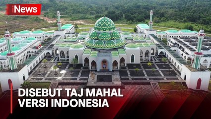 Pesona Keindahan Masjid Agung Natuna di Kepulauan Riau