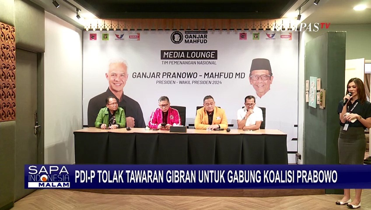 Tolak Tawaran Gabung Koalisi Prabowo-Gibran, PDIP: Itu Rangkulan Kekuasaan, Bukan Rakyat!