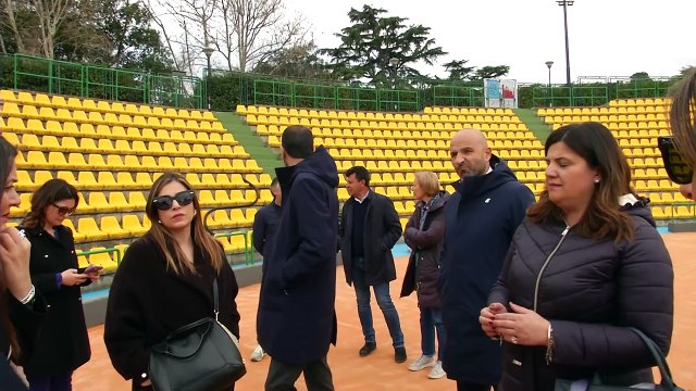 Quasi tutto pronto nella nuova e coloratissima villa Dante