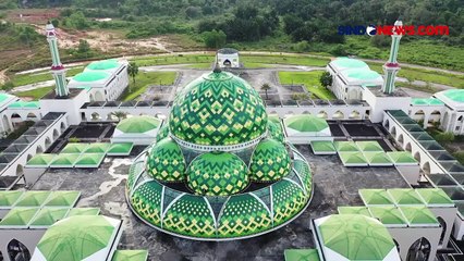 Disebut Mirip Taj Mahal di India, Intip Keindahan Masjid Agung Natuna