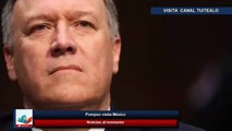 Pompeo visita México en medio de crisis de caravana migrante