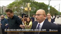 Rechazada nueva petición de abogado de El Chapo