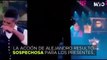 Alejandro Fernández inhalando droga en concierto