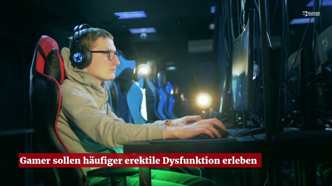 Gamer sollen häufiger erektile Dysfunktion erleben
