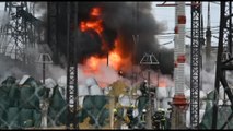 Ucraina, in fiamme le infrastrutture energetiche di Kharkiv