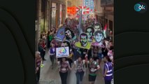 La marcha por el euskera llena las calles del País Vasco de homenajes a etarras con delitos de sangre