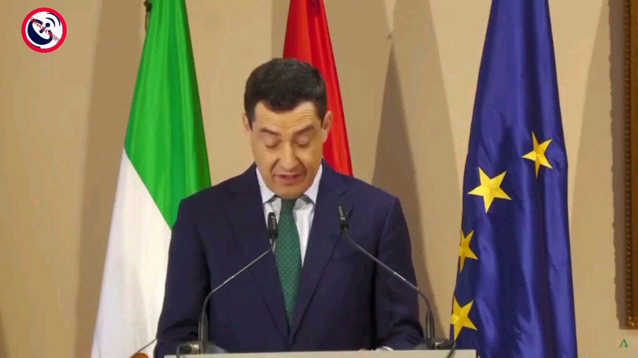 Rueda de prensa de Juanma Moreno.