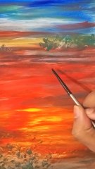 How to draw Acrylic Painting easy