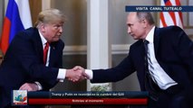 Donald Trump y Vladimir Putin se reunirán en la cumbre del G20