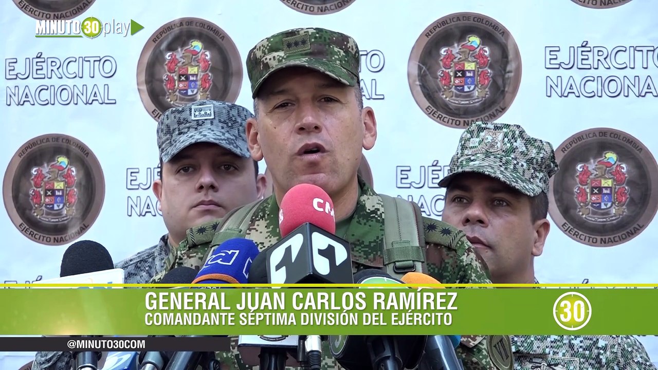 El Ejército atacará centros poblados de grupos ilegales en el Bajo Cauca para afectar sus estructuras