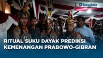 Pendukung dari Suku Dayak Rayakan Kemenangan Prabowo-Gibran dan Sampaikan Soal Perampasan Tanah IKN