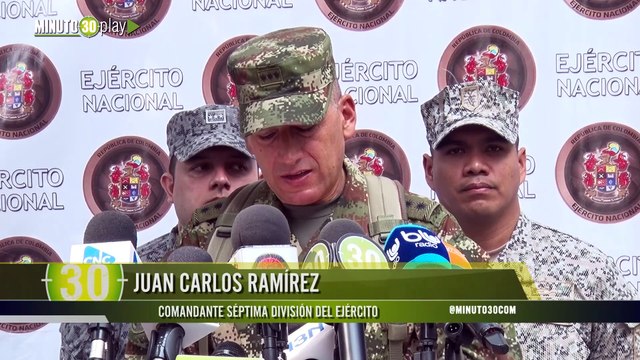 Tres guerrilleros del ELN se fueron para El Bagre a extorsionar y los capturaron