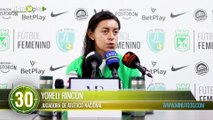 Yoreli y el balance de la participación de Atlético Nacional en la Libertadores femenina