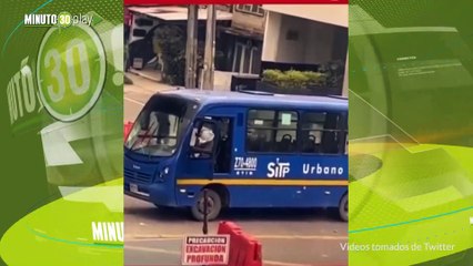 Enfrentamientos entre Esmad y estudiantes en Bogotá