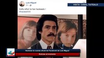 Hackean la página oficial de Facebook de Luis Miguel