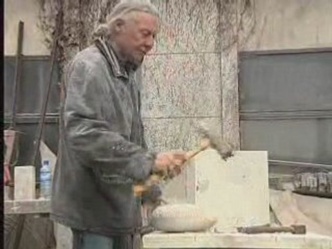 PORTRAIT GERARD DUCOURET ARTISTE SCULPTEUR