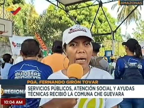 Amazonas | 1x10 del Buen Gobierno entrega ayudas técnicas en la parroquia Fernando Girón Tovar