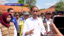 Presiden Joko Widodo, Meninjau Langsung Lokasi Pengungsian Korban Banjir di Demak