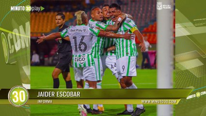 Jarlan Barrera quiere ser artífice de varias sociedades en Atlético Nacional