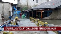 Kali Semongol Meluap, Tiga RT di Kalideres Terendam Banjir