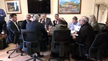 Ο υπουργός Υποδομών και Μεταφορών Χρήστος Σταικούρας στον δήμο Δομοκού για τα έργα από τις κακοκαιρίες Daniel και Elias