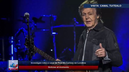 Roban casa de Paul McCartney en Londres