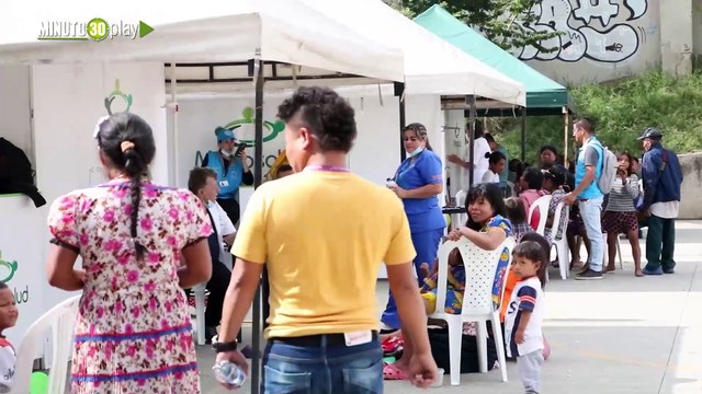 La Alcaldía de Medellín realizó 255 valoraciones médicas a la comunidad Embera Katío