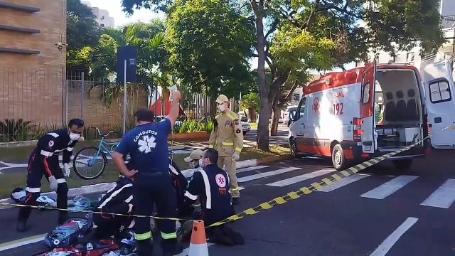 Socorristas revertem parada cardiorrespiratória e encaminham ciclista para o hospital -